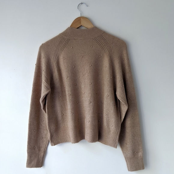 Catwalk Junkie "Dot Pull" Textured Wool Blend Sweater, L NWT - Picture 6 of 6